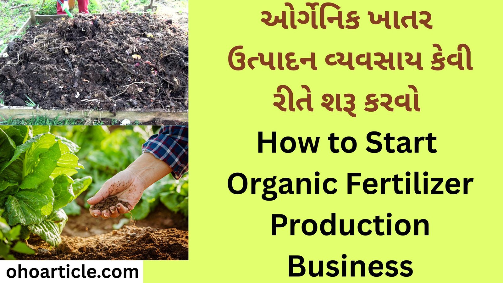 How to Start Organic Fertilizer Production Business